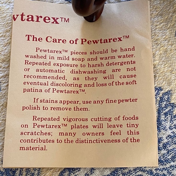 Pewtarex I Golf Bread Tray - Picture 12 of 12